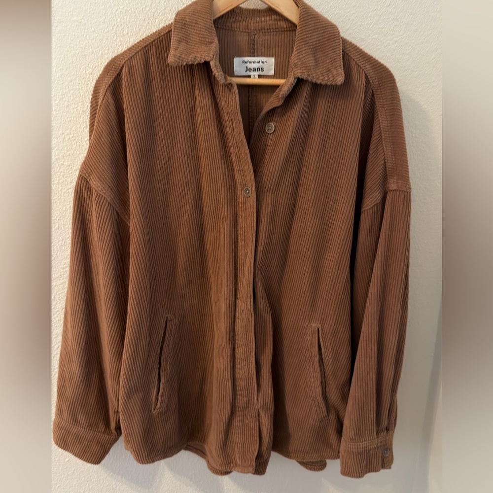 Reformation Layne Corduroy Jacket